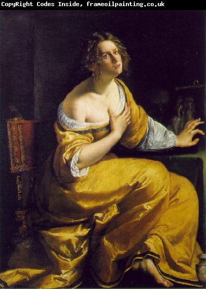 Artemisia  Gentileschi Maria Maddalena